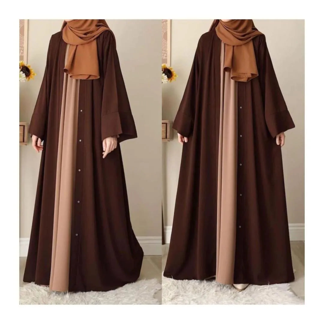 Georgette Plain Classic Abaya