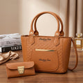 Women's Leather Plain Shoulder Bag – Mustard