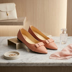 Women’s Synthetic Leather Formal Pumps – Pink