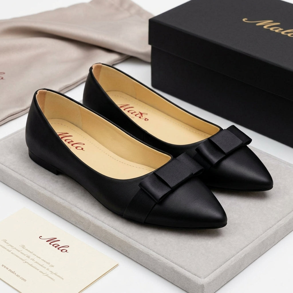 Women’s Synthetic Leather Formal Pumps – Black