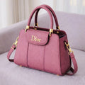 Stylish Pink Leather Handbag – Easy Carry with Premium Look